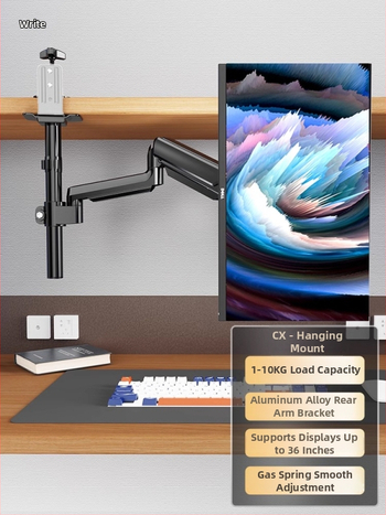 Držiak na monitor pre zakrivené displeje a notebooky – otočný typ, model DV006 (Uvedenie: 2024-10-08)