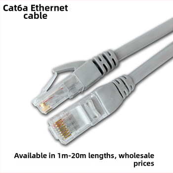 Kábel Cat6 Ethernet, krútený pár, RJ-45 konektor, 1000 Mbps, meďou potiahnutý hliník