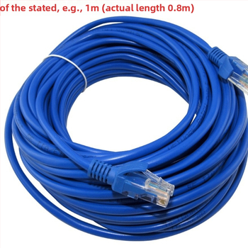 Ethernet kábel s krúteným párom, RJ45, 100 Mbps, vodič s meďou obalený hliníkom, dĺžky 1–50 m