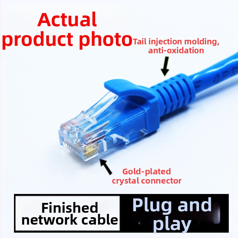 Ethernet kábel s krúteným párom, RJ45, 100 Mbps, vodič s meďou obalený hliníkom, dĺžky 1–50 m