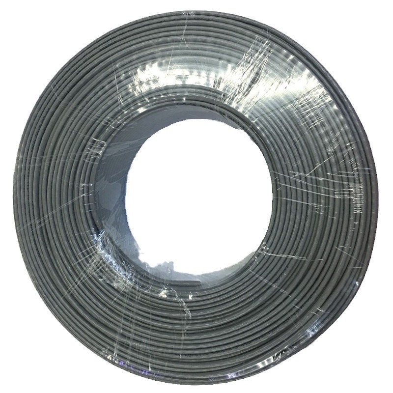 4-ядрен усукан мрежов кабел, медно покрит алуминий, 0,5 мм², 100 Mbps, -30 до 65°C, за компютърно мониторинг мрежи