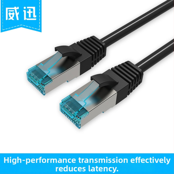 Weixun Cat5e ekranični gigabitni mrežni kabel – čista bakra, RJ-45 priključak