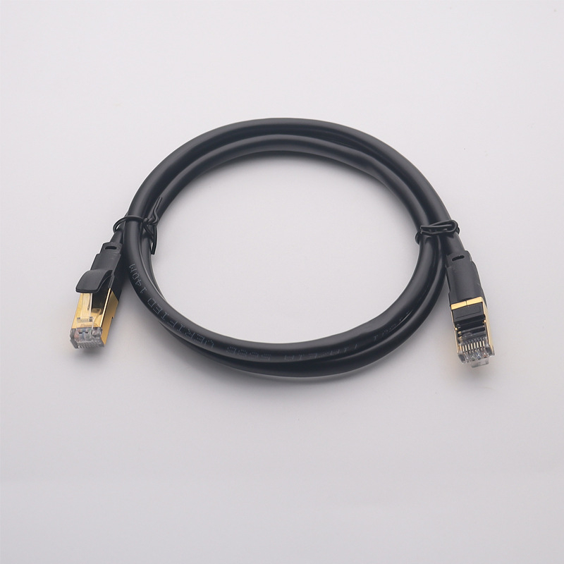 Cat7 SFTP Ethernet kabel, Klasa 7, 10 Gbps, dvostrano oklopljen, RJ-45 konektor
