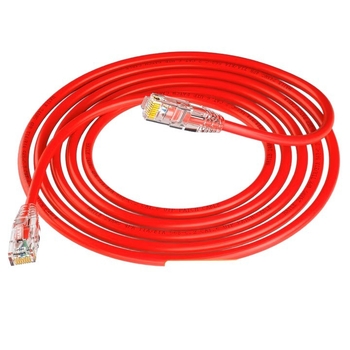 Haile Category 6 меден мрежов кабел – гигабитова скорост, 8-ядрен усукан кабел, за компютърна стая и свързване на мрежово оборудване