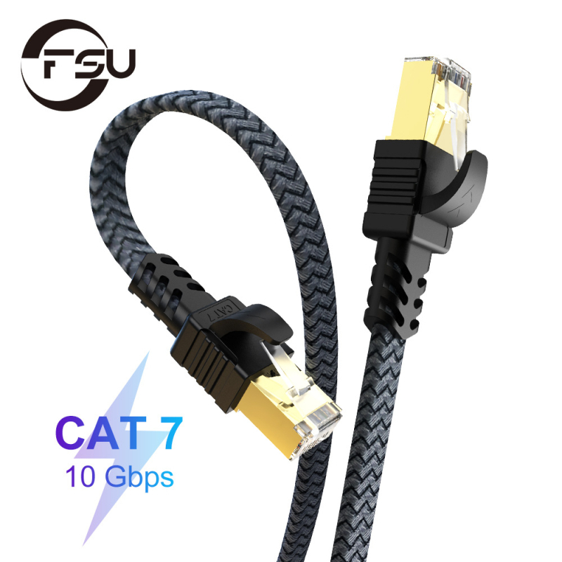 Cat7 Ethernet kabel s RJ45 priključkom, OFC bakar vodič, 30 AWG, uvijeni parovi