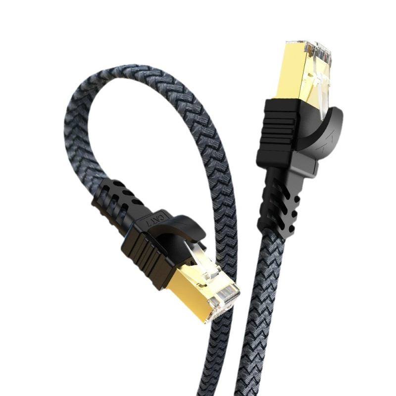 Cat7 Ethernet kabel s RJ45 priključkom, OFC bakar vodič, 30 AWG, uvijeni parovi