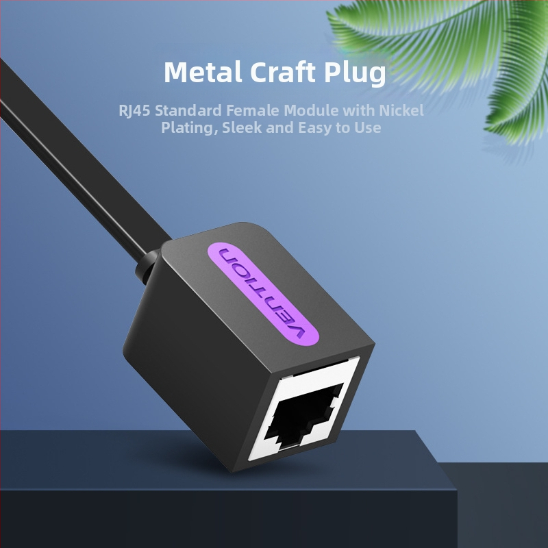 Cat7 zaštićeni Ethernet kabel, 10Gbps, čist bakar, unutarnja upotreba, RJ-45, produžni kabel za kućne igre