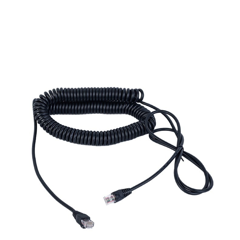 Osmovodični mrežni kabel od čistog bakra s PVC izolacijom i RJ-45 kristalnim konektorom za računalnu opremu – kabel za prijenos signala
