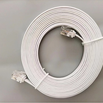 Kabl Ethernet plosnatog tipa 6, nezaštićen, bakreno jezgro bez kisika, RJ-45 priključak, gigabitna brzina