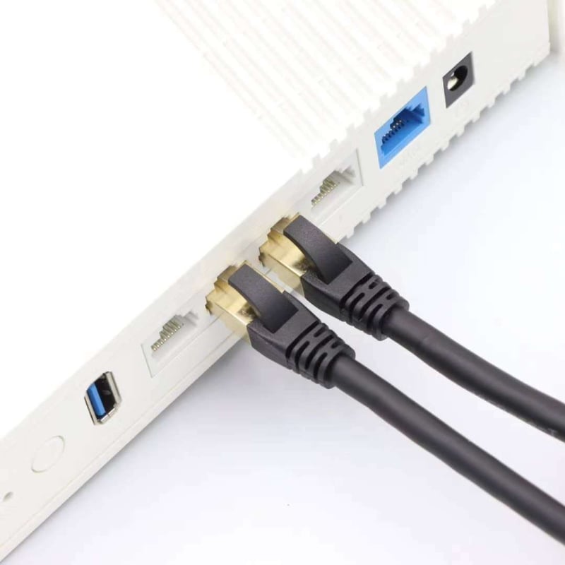 Cat7 SSTP Ethernet kabel - dvostruko oklopljen, 10 Gbps, 600 MHz, 26/28 AWG