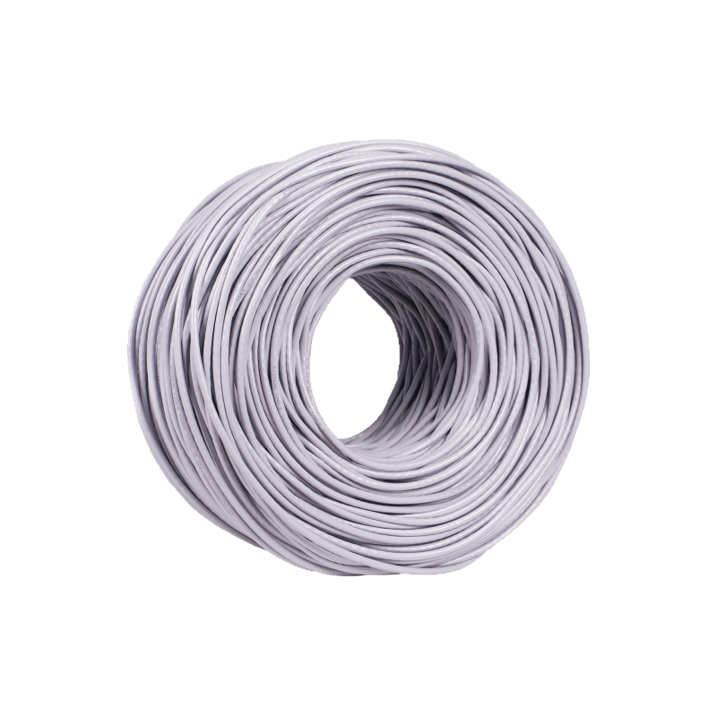 Cablu de rețea Cat6 nearmorat, 8 conductori, RJ-45, cupru fără oxigen, 1000kps