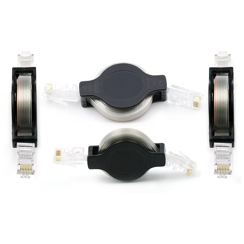 Telesky RJ45 разтегателен Ethernet кабел – преносим, висококачествен