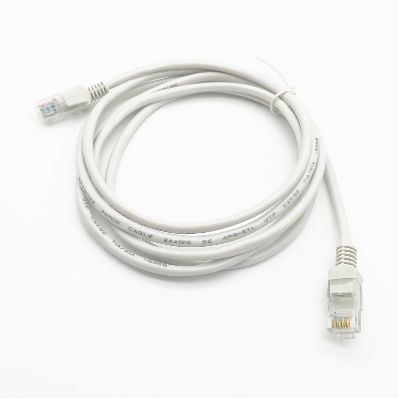 Cablu Cat5 de rețea cu conector RJ-45, fir din aliaj aluminiu-magneziu, prelucrare OEM, pentru conectarea la router