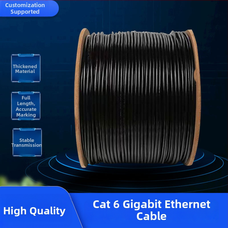 Kábel kategórie 6 pre vonkajšie použitie so SFTP ochranou, RJ-45 rozhranie, 1–1000 Mbps, vodotesný krútený pár