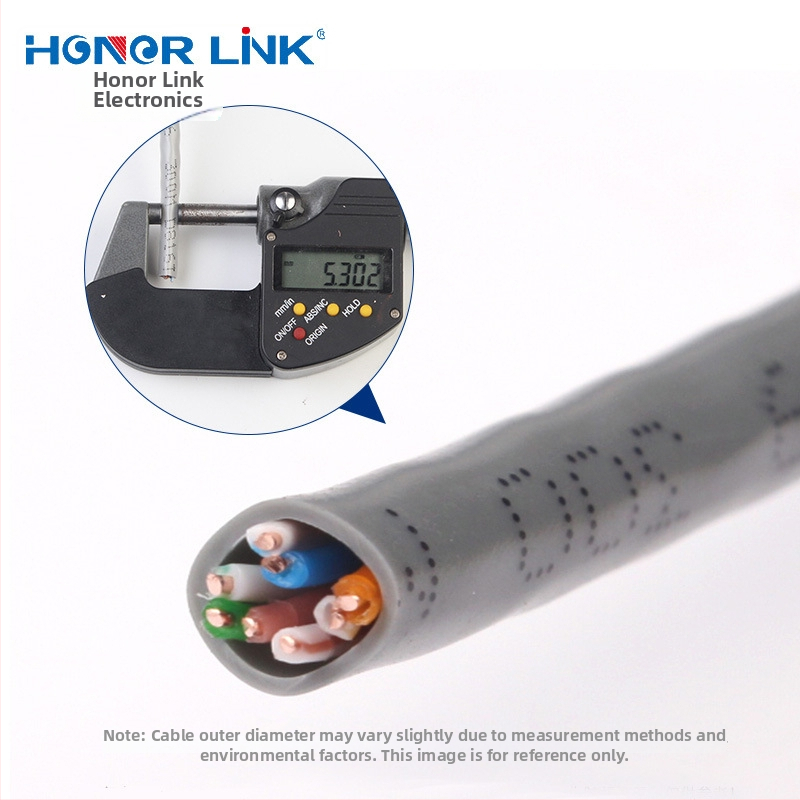 Vonkajší CAT5e Ethernet kábel, neekranovaný, 500–1000 Mbps, 0–60 °C, ťahová pevnosť 500 N, tlaková pevnosť 500 N