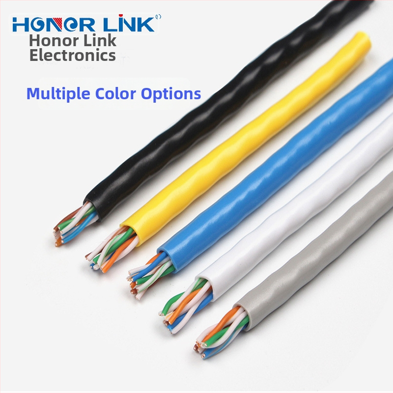 Vonkajší CAT5e Ethernet kábel, neekranovaný, 500–1000 Mbps, 0–60 °C, ťahová pevnosť 500 N, tlaková pevnosť 500 N