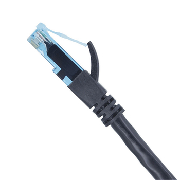 Cat6 kružni kabel, bez zaštite, RJ-45 konektor, bakarni vodovi, unutarnja uporaba, 1000 Mbps