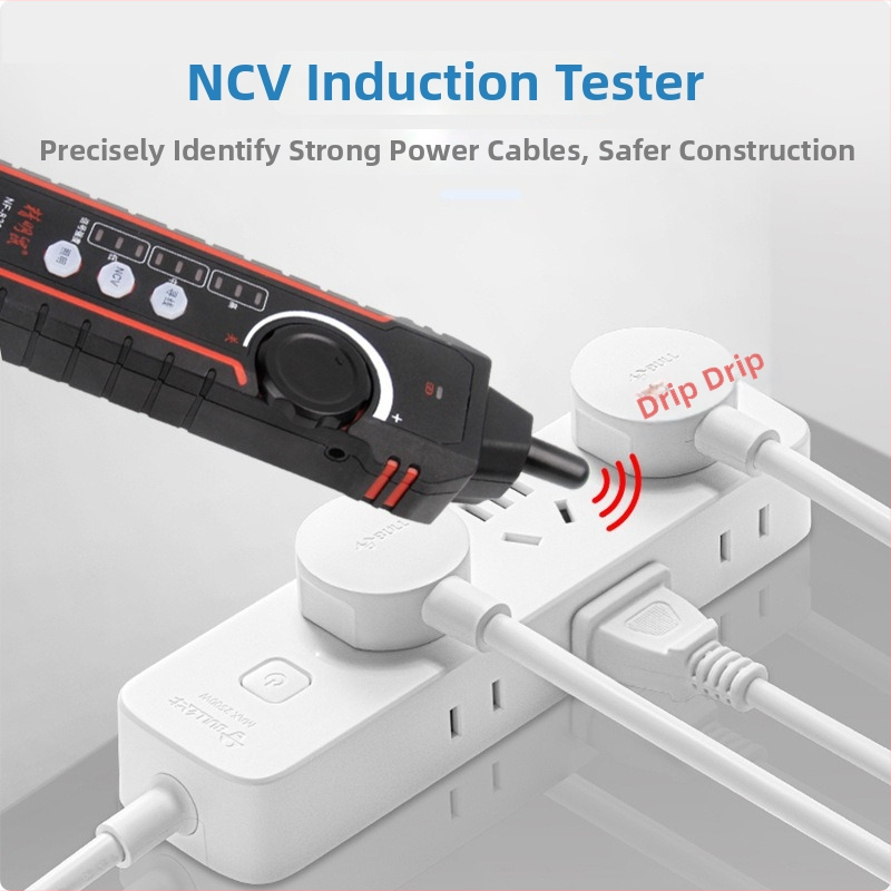 Cheeky Rat NF-8209S tīkla kabelu testeris un PoE līniju meklētājs