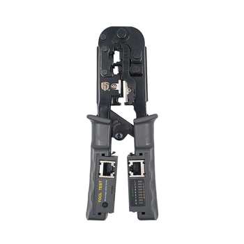 Tinklų kabelių krimpavimo įrankis su testeriu, 3-in-1 iš Good Hands (Medžiaga: įrankių plienas; Svoris: 0.37)