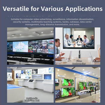 DTECH DT-7044(2nd) KVM pikendaja VGA kaudu USB-klaviatuuri ja hiirega, 300 m ulatus, 1920x1080 lahutusvõime, USB 1.1