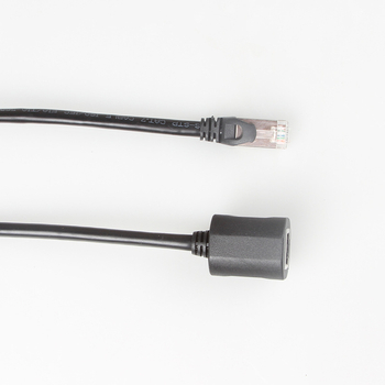 Cat6 RJ-45 Ethernet hosszabbító kábel, Gigabit, férfi–nő, 24AWG, csavart érpár