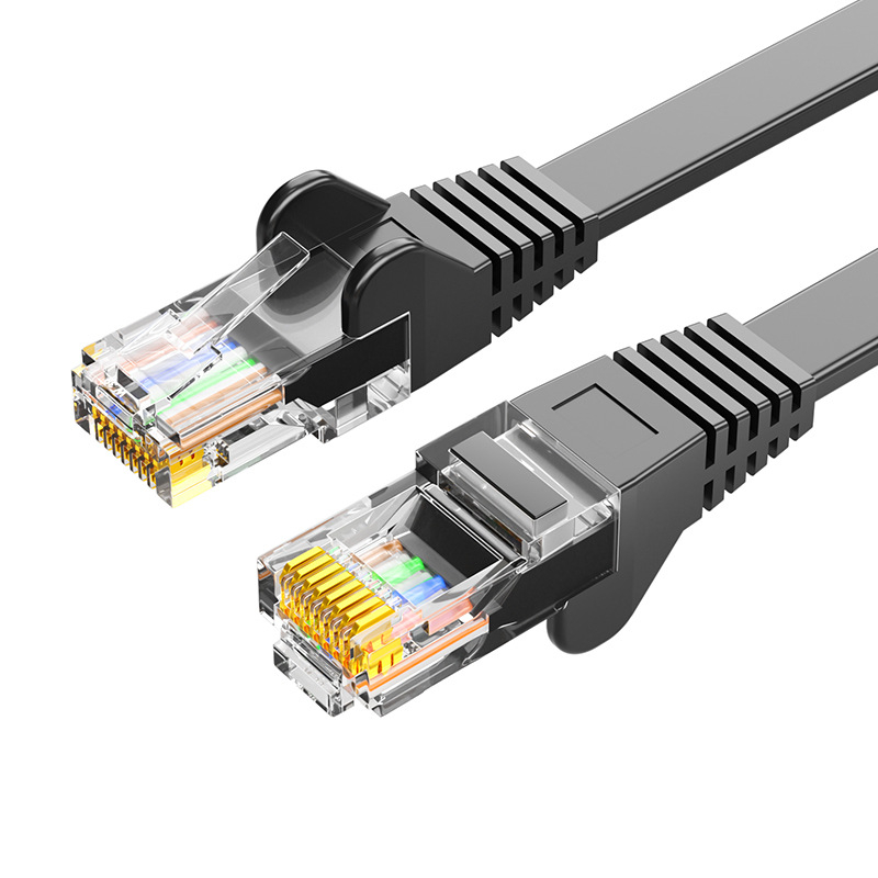 Категория 6 неекраниран RJ45 Gigabit Ethernet кабел, 8-ядрен усукан двойник, конструкция 8P8C, проводник: кислородно чист мед или медно-обкован алуминий
