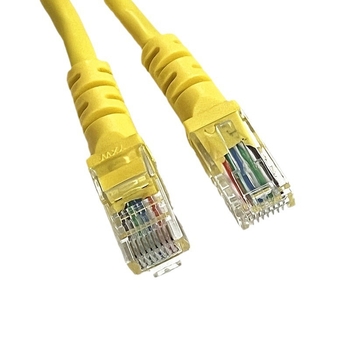 Category 5e tīkla kabelis, savīti pāri, RJ-45 savienotājs, vara pārklāts alumīnijs, injekcijas formēšana, augsta vilces izturība