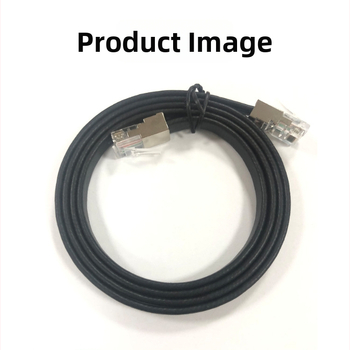 Category 7 RJ12 sieťový kábel, 8 jadier, PVC plášť, prenosová rýchlosť 10000 MB/s