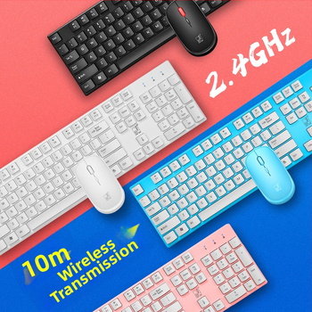 Chasing Leopard 8820 Bezdrôtový set klávesnice a myši — 104 kláves, 2.4G bezdrôtové, 1600 DPI, Plug & Play, ergonomický dizajn, kompatibilný s notebookmi, stolnými počítačmi a all-in-one