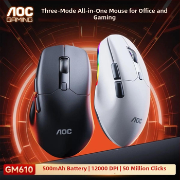 AOC bezdrôtová Bluetooth myš, 3 tlačidlá, 2017