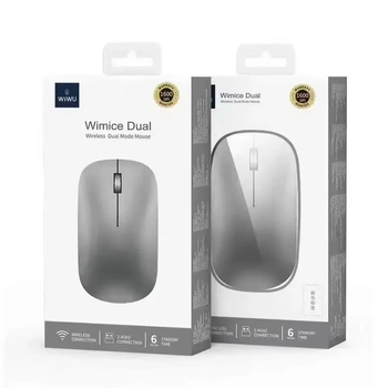 WM110 optička bežična miša, 4 tipke, Bluetooth Dual-Mode 5.0, tiha