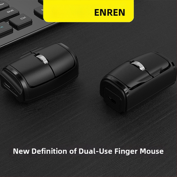 ENREN BENEFITS Bluetooth bezdrôtová myš so 2.4G a Bluetooth konektivitou