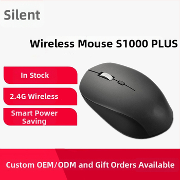 S1000 bezdrôtová myš - 3 tlačidlá, 1600 DPI, 2,4 GHz, Plug and Play, kompatibilná s notebookom