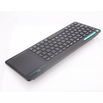 Rii K518 Bezdrôtová klávesnica s integrovanou dotykovou plochou – USB, Bezdrôtové pripojenie, Plug-and-Play, Multimediálne a skratkové klávesy, Ergonomické, Univerzálna kompatibilita