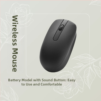 Bezdrôtová myš 960, 2 tlačidlá, 1200 DPI optický senzor, 2.4G, plug‑and‑play, ergonomická, pre stolný a prenosný počítač