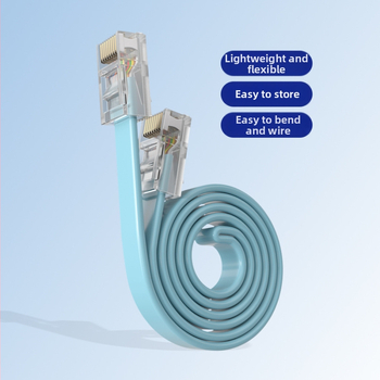 8P8C RJ45 telefona tīkla jumperis — skābekļa brīvs vara, 2 m garums, zeltīti kontakti