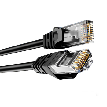 Cablu Cat6 din cupru placat cu aluminiu, fără ecranare, gigabit, cablu jumper pentru router și calculator, transmisie de date în exterior