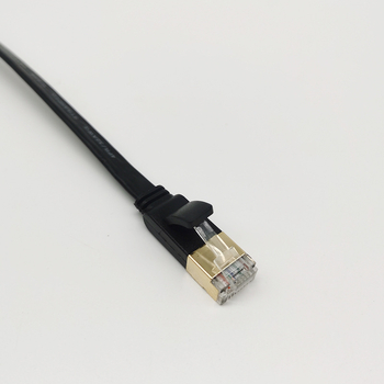 Категория 7 плосък Ethernet кабел - 10Gbps, чисто меден, плосък дизайн, за рутери, настолни компютри, лаптопи, суичове и принтери, -20 до 60°C (10Gbps; Чисто медно; Плосък дизайн; -20 до 60°C; Рутери/Настолни компютри/Лаптопи/Суичове/Принтери)