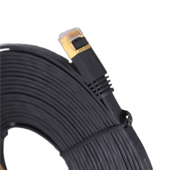 KC-0508 lapos Ethernet-kábel, 1 Gbps, üzemi hőmérséklet -40–70°C, tárolási hőmérséklet -40–70°C, szakítószilárdság 20