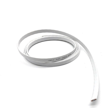 Cat7 ultra vékony sík Ethernet-kábel, 10 Gbps, dupla árnyékolás