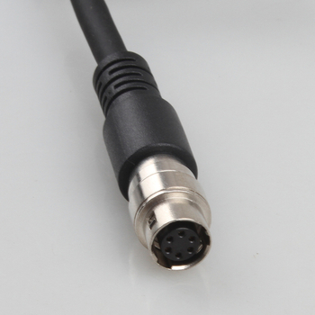 Industrijski kabel za pokretanje kamere, 6-pinski oklopljeni napajajući kabel, kompatibilan s Basler, Hikvision i Hirose Hr10A-7P, CAT6 mrežni kabel, 10 Gb/s