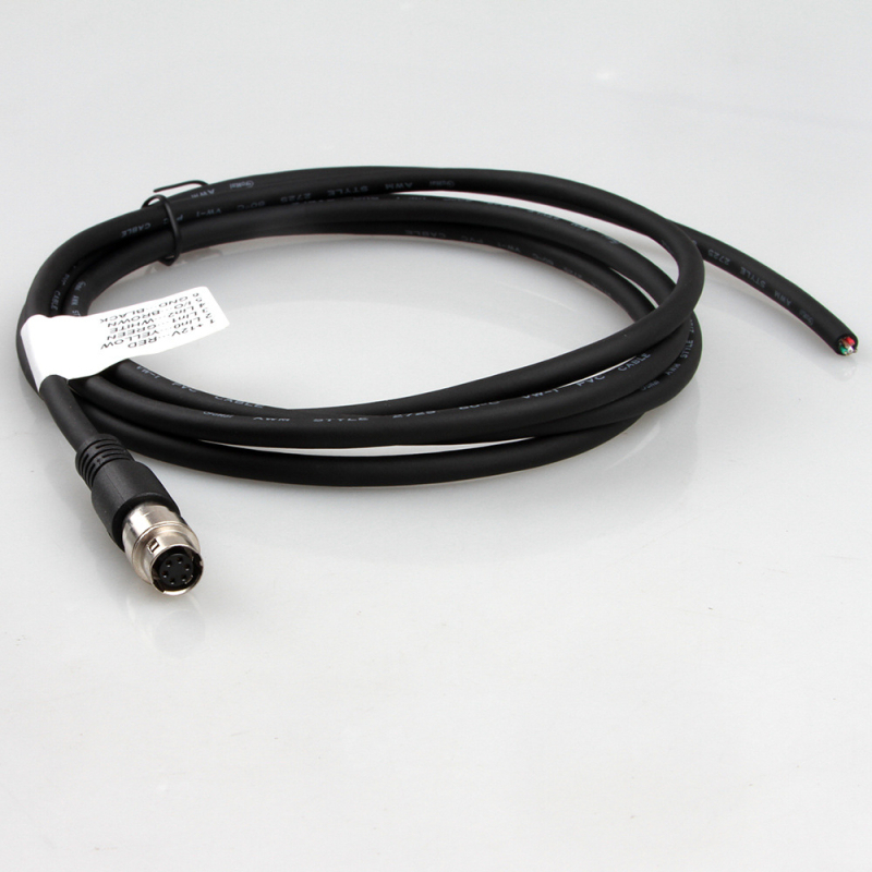 Industrijski kabel za pokretanje kamere, 6-pinski oklopljeni napajajući kabel, kompatibilan s Basler, Hikvision i Hirose Hr10A-7P, CAT6 mrežni kabel, 10 Gb/s