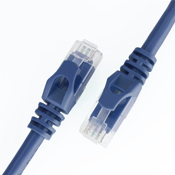 Cat6 UTP Ethernet-kábel – árnyékolás nélküli, gigabites, szabvány méret, testreszabható hossz; 1000 Mbps; működési/tárolási hőmérséklet -40–70°C; húzóerő 20 N, nyomófeszülés 20 N; router és számítógép összekötésére