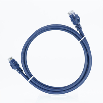 Cat6 UTP Ethernet-kábel – árnyékolás nélküli, gigabites, szabvány méret, testreszabható hossz; 1000 Mbps; működési/tárolási hőmérséklet -40–70°C; húzóerő 20 N, nyomófeszülés 20 N; router és számítógép összekötésére