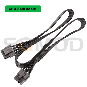 Corsair moduláris tápkábel alaplaphoz, 8‑pin CPU, 8‑pin 4+4 lapos kábel, réz vezető, adapterkábel