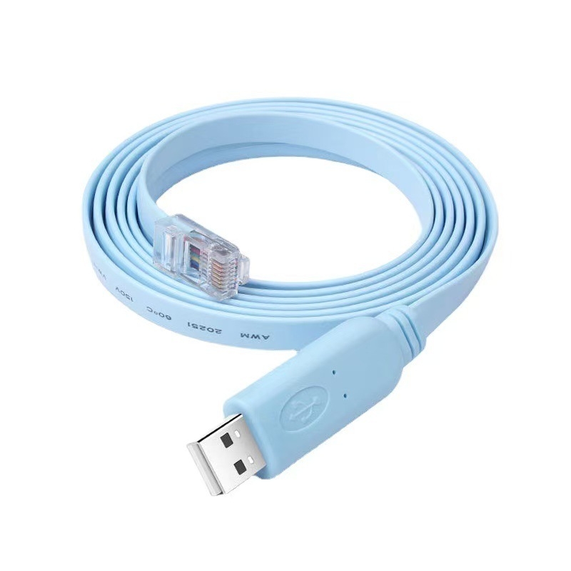 Cablu adaptor USB către RS232 pentru consolă, interfață USB, cablu din cupru, pentru PC
