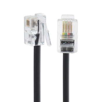 4P4C telefonski kabel s kristalnim vrhom, 4-žilni bakreni kabel RJ10, za kućnu upotrebu