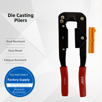 YTH-214 Kabelių žnyplės ir krimpavimo įrankiai IDC/FC terminalų jungtims, šaltai valcuotas plienas, 220 g