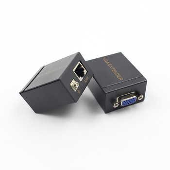 VGA laiendaja 60 m RJ45 ülekandega, VGA signaali võimendi, Windows ühilduv, 1080p