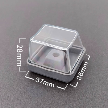 Box na ukladanie keycapov s mačacou labkou pre mechanickú klávesnicu – prispôsobené silikónové balenie pre jeden keycap